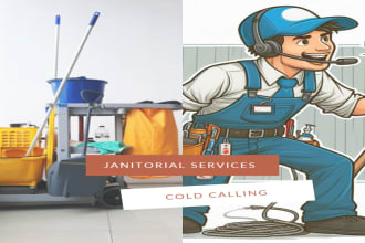 do janitorial services cold calling and appointment settings