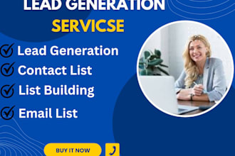 lead generation, email list, contact list , prospect list,