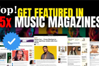 publish your music article or interview on top music website