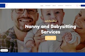 develop babysitter, day care, nanny or childcare agency website