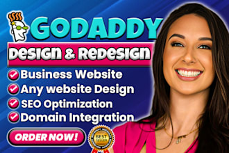 build wordpress website, godaddy redesign, hostinger website bluehost siteground