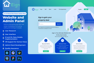 design and develop custom real estate VR ai based mobile apps