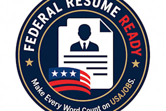 help you write a two page resume for a federal job