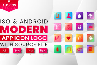 modern and professional icons sets for apps and websites