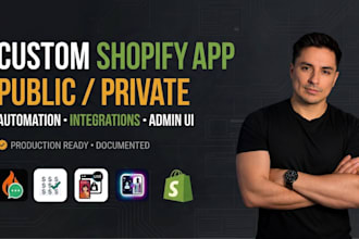 create a custom shopify app to automate workflow and boost conversions