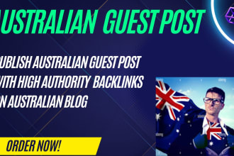 do au guest post, australian backlinks on high da australian guest posting sites
