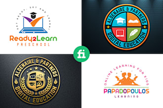 make unique and professional all education logo in 24 hours