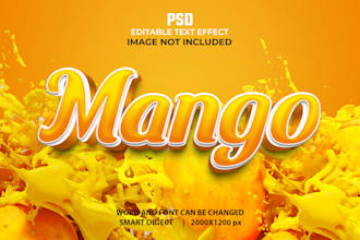 do editable text effect psd  and vector