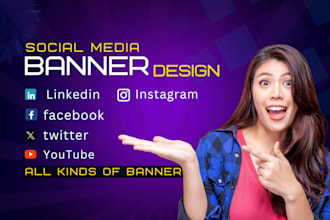 make a professional linkedin banner for seo