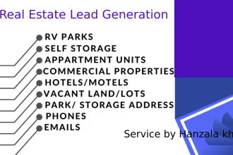 pull lists of mobile home parks rv parks self storage laundromats skip tracing