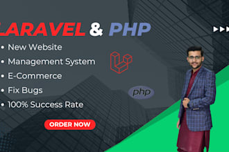 be your php laravel developer, php web developer