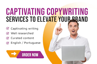 create captivating copywriting services to elevate your brand