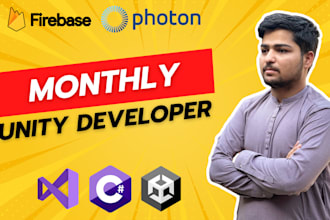 be your professional unity game developer or programmer