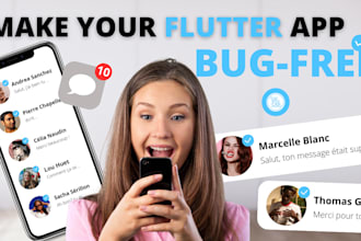 fix bugs, add flutter tests, and optimize performance