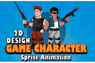 create game characters and animation
