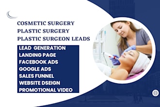 generate cosmetic surgery leads plastic surgery leads plastic surgeon leads