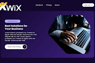 do a responsive wix website, redesign a wix website, online store, ecommerce