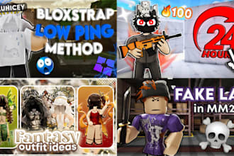 make you a professional roblox thumbnail