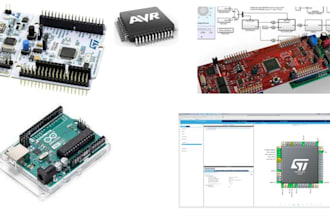 program stm32, c2000 and arduino avr microcontrollers
