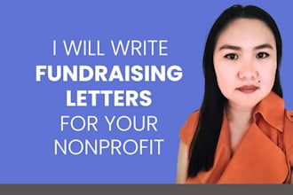 write content for your fundraising campaign