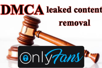 send a dmca notice to remove stolen or leaked onlyfans content