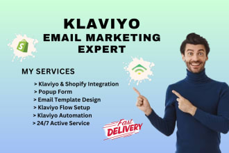 setup klaviyo email marketing flows