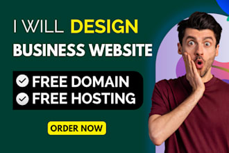 design website with free hosting and domain for 1 year