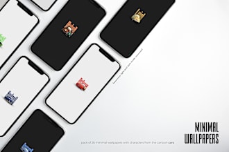 design six minimal 4k wallpapers for your phone or  computer