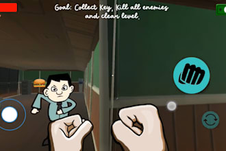 develop game in unity 2d and 3d for PC and android