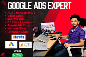 do google ads audit, setup and manage your PPC campaigns