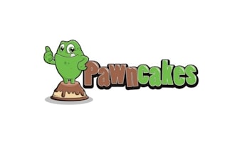 design really valuable pawn cakes logo