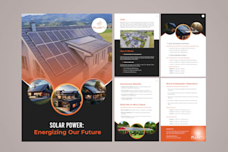 design brochure, company profile, annual report, whitepaper, booklet, proposal
