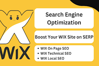do wix SEO, on page, and technical for top google ranking