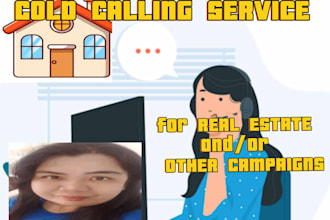 do cold calling for real state agency