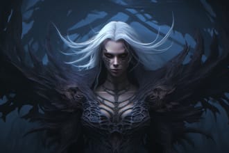 make fantasy horror and any fantasy horror character
