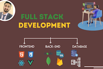 build website in vue js, react js, node js, firebase and website design