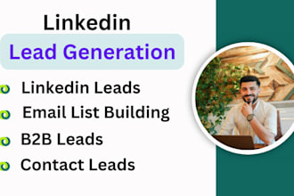 collect linkedin leads and b2b leads from any industry