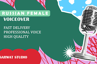 do beautiful russian female voice over