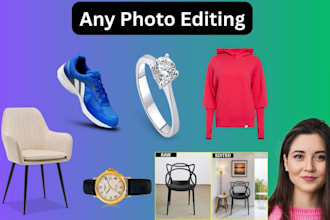 do photo correction, editing, retouching by adobe photoshop