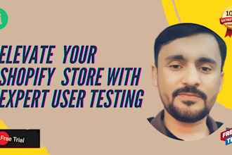 elevate your shopify store with expert user testing