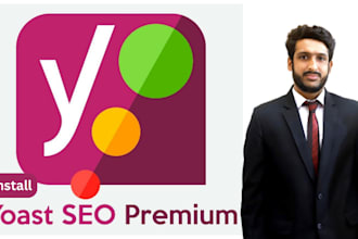 install yoast SEO premium for lifetime and configure it in half hour