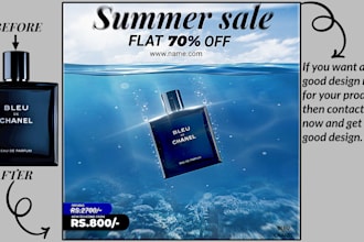 do graphic design like cosmetic design product branding and product poster