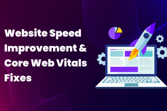 optimize your website speed and fix core web vitals issues