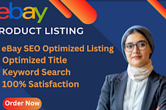 do ebay listing, ebay SEO listing, ebay product listing, ebay lister
