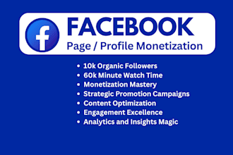 monetize and boost your facebook page