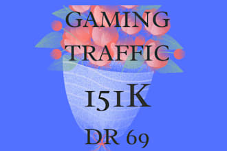 do backlinks on gaming guest blogs dr69 high traffic151k
