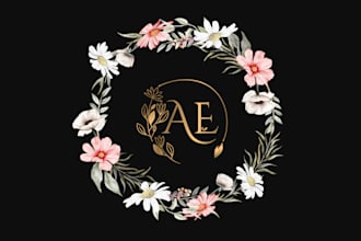 design memorable, wedding, anniversary, or elegant monogram