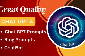 write blogs and custom prompt for open ai chat gpt 4