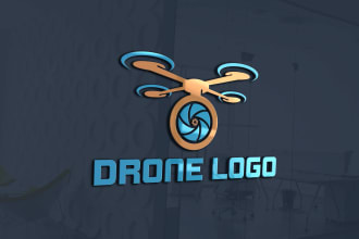 create your perfect drone photography and camera logo