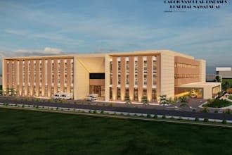 design modern rehabilitation and healthcare centers